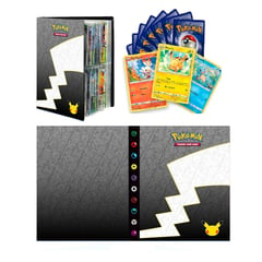 POKEMON - ALBUM CARTAS 160 + 100 CARTAS ORIGINALES