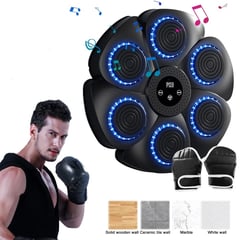 GENERICO - Máquina de Boxeo Bluetooth 6 Botones con Guantes