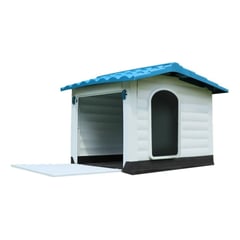 MUNDO MAGIA - Casa Para Perro Mascotas Exterior Impermeable 91x69x66 Cm