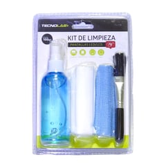 TECNOLAB - Kit De Limpieza 4 en 1 TL170 Led LCD 100ml