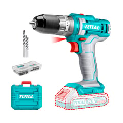 TOTAL TOOLS - Taladro 10mm Industrial + 50 Acc y Maleta Total