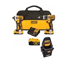 DEWALT - Kit Taladro Percutor+Atornillador de Impac dck287d2 + regalo