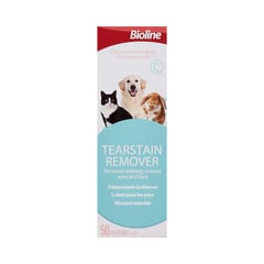 BIOLINE - Removedor Manchas de Lagrimas Para Mascotas - 50 mL