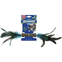 GIGWI - Juguete Johnny Stick Doble Plumas Catnip Gato