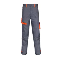 ACTIVEX - Pantalon Cargo Gabardina Gris Naranjo