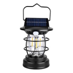 IRM - LAMPARA FAROL PARA EXTERIORES RECARGABLE CON ENERGÍA SOLAR