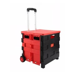 GENERICO - Carro Carga Plegable Yegua Organizador Modelo Premium 20 Kg