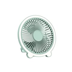 GENERICO - Ventilador Recargable Multifunción Con Luz Led