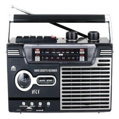 IRT - Radio Cassette Bluetooth Vintage Color Negro