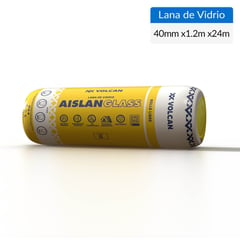 AISLANGLASS - Lana de vidrio R94 libre 40mm 1,2x24m 1 rollo