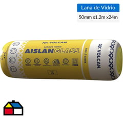 AISLANGLASS - Lana de vidrio R122 libre 50mm 1,2x24m 1 rollo