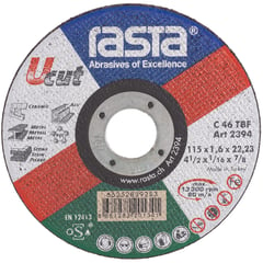 RASTA - Disco de corte universal 4 ½" óxido de aluminio