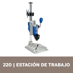 DREMEL - Soporte ajustable entre 15 y 90º