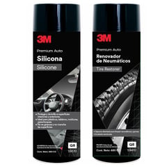 3M - Kit de Silicona en Spray + Renovador en Spray