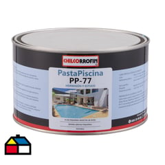 CHILCORROFIN - Pasta para piscina mate 2 kg celeste agua