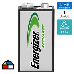ENERGIZER - Batería recargable 9V