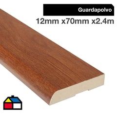 HOLZTEK - Guardapolvo MDF Cedro 12 mm 7x240 cm