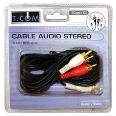 DAIRU - Cable audio Stereo RCA 3mts.