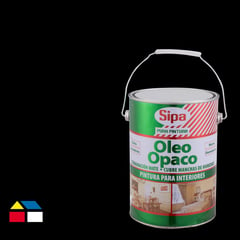 SIPA - Óleo opaco 1 gl negro