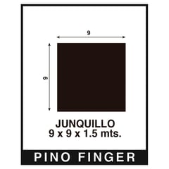 SIN MARCA - Junquillo Pino 0.9 cm x 1.5 mt