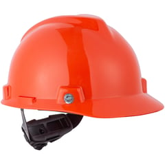 MSA - Casco de seguridad naranjo