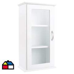 SENSI DACQUA - Botiquín para baño 28x52,5x16,5 cm blanco