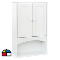 SENSI DACQUA - Botiquín para baño 40x62,5x15 cm blanco