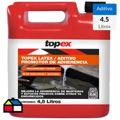 TOPEX - Bidón 4.5 lt Aditivo mejorador de adherencia