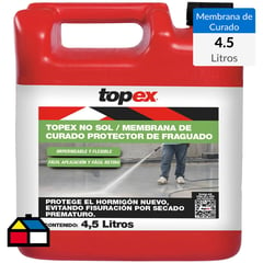 TOPEX - Bidón 4.5 lt Membrana de curado No-Sol