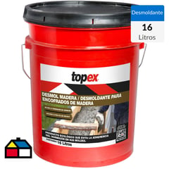 TOPEX - Tineta 16 litros Desmoldante Desmol madera