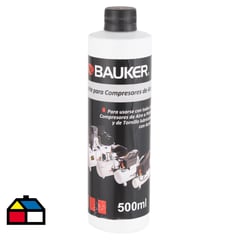 BAUKER - Aceite para compresor 500 ml