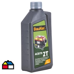 BAUKER - Aceite para generador 2 tiempos 1 litro