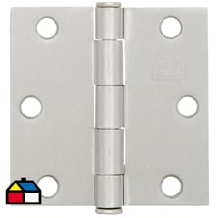 LIOI - Set Bisagras L88 3"x3" Satinado 3 un