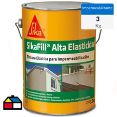 SIKA - Tarro 3 kg Impermeabilizante fill Alta elasticidad