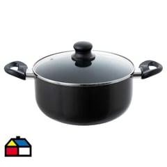 FANTUZZI - Olla de Aluminio 24 cm 4 l Negro OANS11770