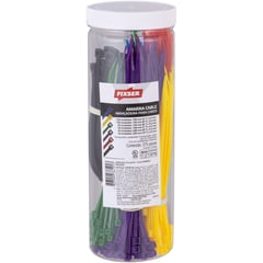 FIXSER - Pack Amarra cables 375 unidades color