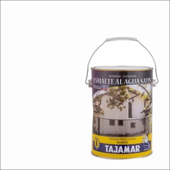 TAJAMAR - Esmalte al Agua Semibrillante 1 galón(es) Blanco