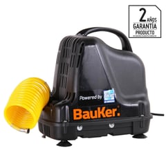 BAUKER - Compresor de Aire Portátil 1.1 HP 24 Litros 910543 0000F