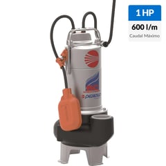 PEDROLLO - Electrobomba sumergible 1 HP 600 l/min