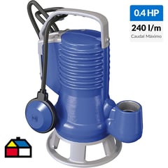 ZENITH - Electrobomba sumergible 0,4 HP 240 l/min