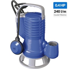 ZENITH - Electrobomba sumergible 0,4 HP 240 l/min