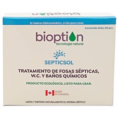 BIOPTION - Tratamiento para WC 12 sobres