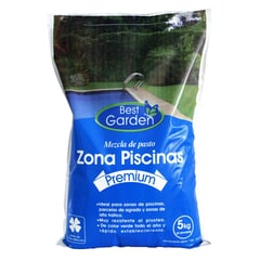 BEST GARDEN - Semilla de Pasto Piscina 5 kg Saco