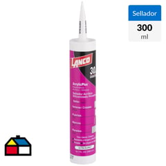 LANCO - Sellador acrílico multiuso 300 ml blanco