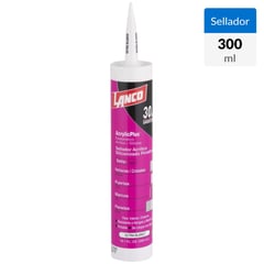 LANCO - Sellador acrílico multiuso 300 ml blanco