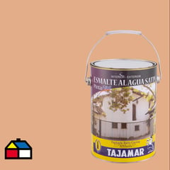 TAJAMAR - Esmalte al agua satinado damasco 1 gl