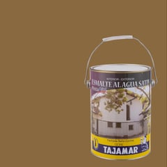 TAJAMAR - Esmalte al Agua Semibrillante 1 galón(es) Amarillo Ocre