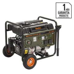 BAUKER - Generador Eléctrico a Gasolina Partida Manual 2200 W 15 l