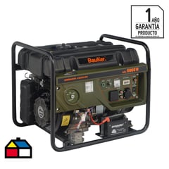 BAUKER - Generador eléctrico a gasolina 6000W