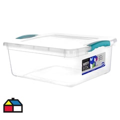 WENCO - Caja organizadora Wenbox 15 litros 42x32x16 cm transparente